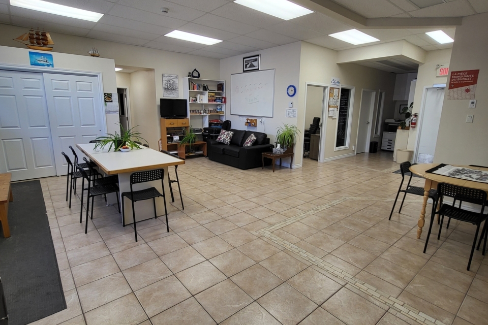 Salle commune chez Aux Trois Mâts
