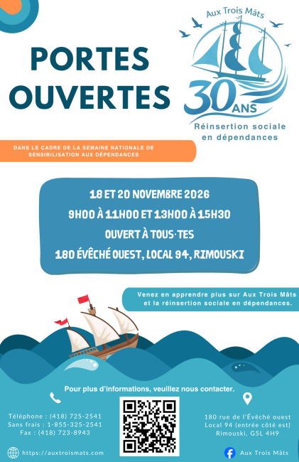 Portes Ouvertes de Aux Trois Mâts